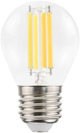Avide Λάμπα LED Filament Mini Σφαιρική 6.5W E27 NW 4000K High Lumen